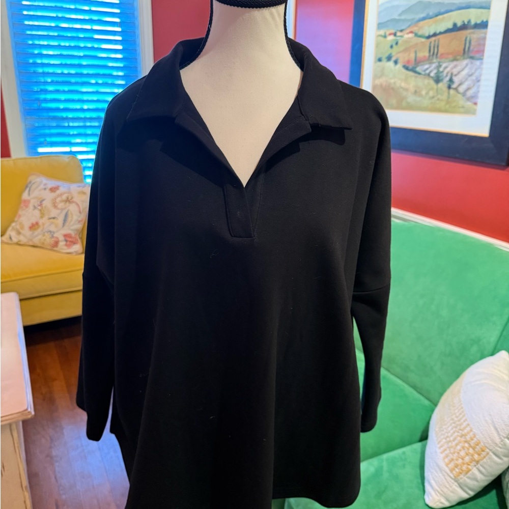 Pomander Place Classic Black Blouse